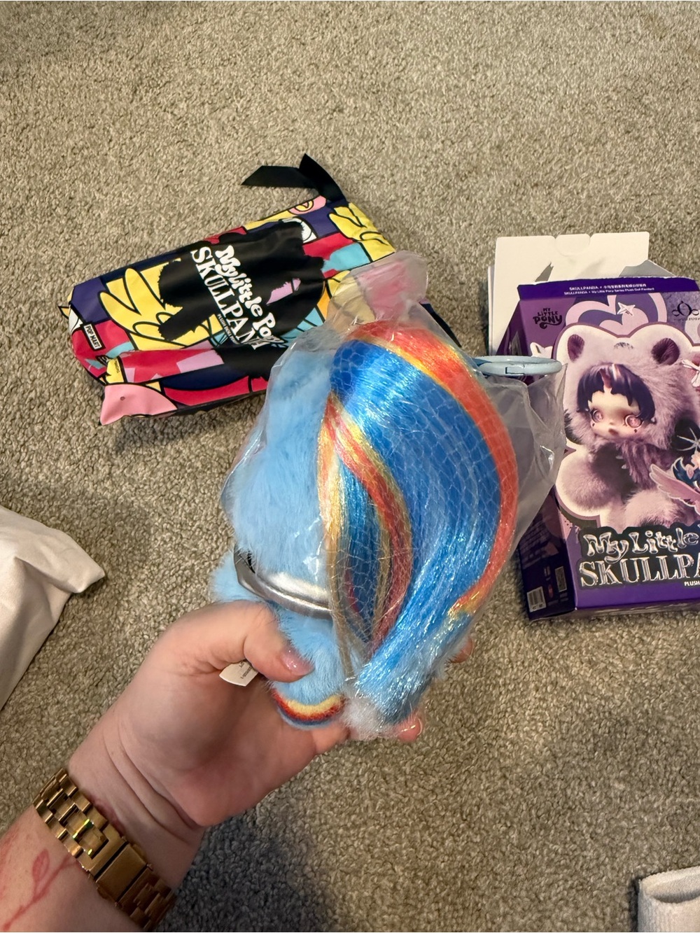 Skullpanda My Little Pony Rainbow Dash Pop Mart - Picture 3 of 3